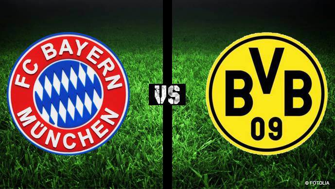 trận đấu của 2 gã khổng lồ Bayern - Dortmund