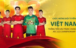 Cùng FB88.COM đồng hành cùng U23 Việt Nam