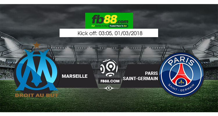 Marseille vs Paris Saint Germain FB88