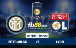 Soi kèo bóng đá Inter Milan vs Lyon ICC Cup 2018 tại FB88.COM