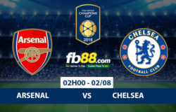 soi kèo arsenal vs chelsea icc cup 2018