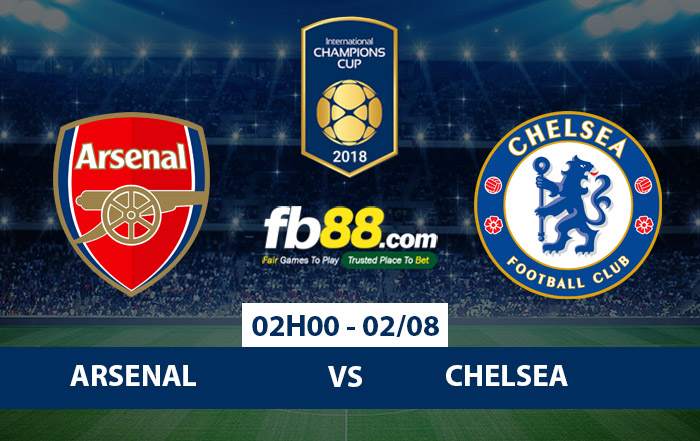 soi kèo arsenal vs chelsea icc cup 2018