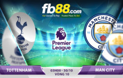 soi kèo tottenham vs man city