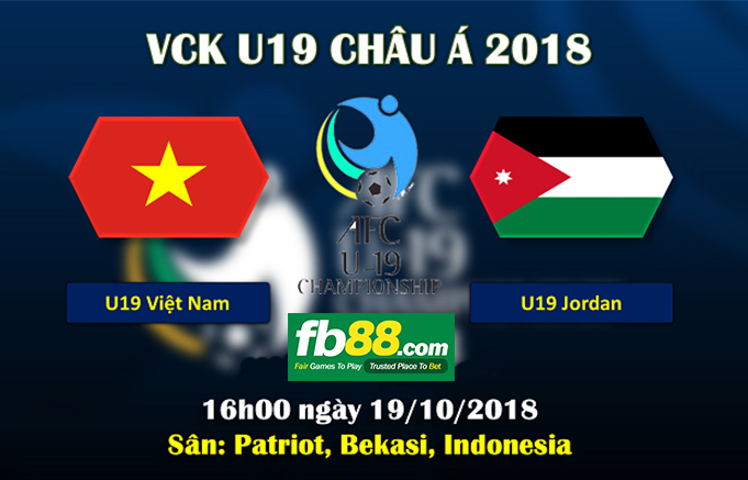 u19 việt nam vs u19 jordan 19-10