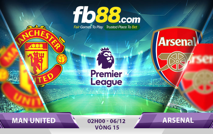 fb88-Soi kèo bóng đá ngoại hạng Anh Man United vs Arsenal