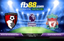 fb88-Soi kèo ngoại hạng anh Bournemouth vs Liverpool