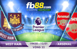 soi kèo west ham vs arsenal