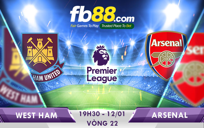 soi kèo west ham vs arsenal