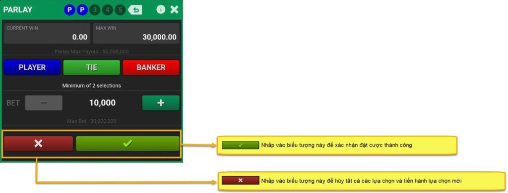 đặt cược baccarat