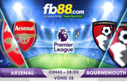 soi kèo arsenal vs bournemouth