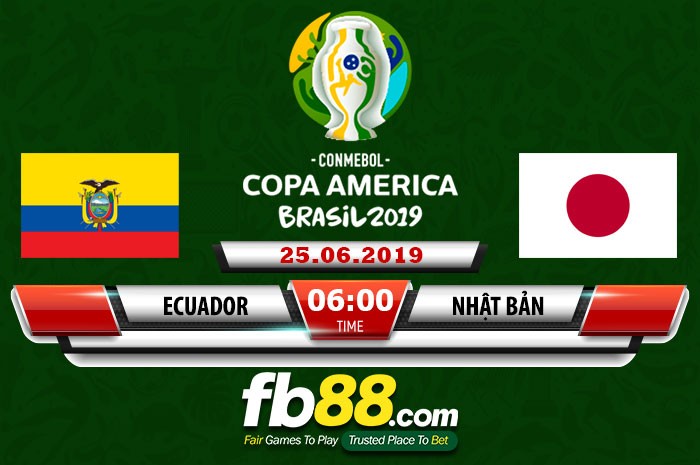 ecuador vs nhật bản copa america