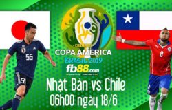 fb88-Soi tỷ lẹ kèo bóng đá Nhật Bản vs Chile Copa America 2019