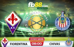 fb88-Soi kèo cược chấp Fiorentina vs Chivas ICC Cup 2019