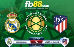 fb88-tỷ lệ kèo bóng đá Real Madrid vs Atletico Madrid icc cup 2019