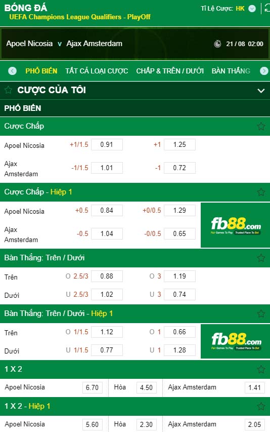 fb88-kèo nhà cái Apoel Nicosia vs Ajax Amsterdam