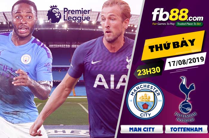 fb88-nhận định Manchester City vs Tottenham