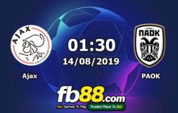 fb88-soi kèo Ajax vs PAOK Thessaloniki FC