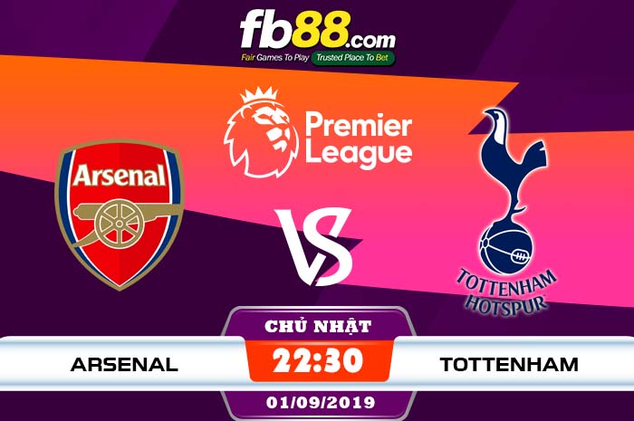 fb88-soi kèo Arsenal vs Tottenham Hotspur