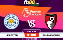 fb88-soi kèo Leicester City vs AFC Bournemout