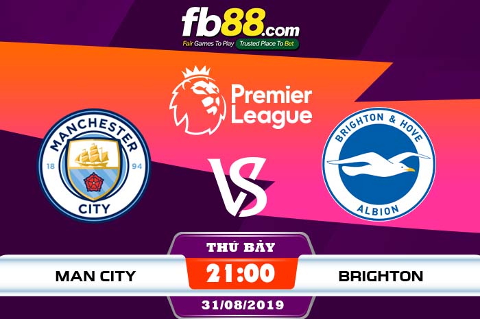 fb88-soi kèo Manchester City vs Brighton and Hove Albion