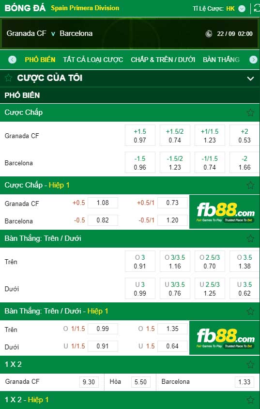fb88-kèo nhà cái Granada vs Barcelona
