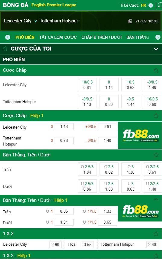 fb88-kèo nhà cái Leicester vs Tottenham
