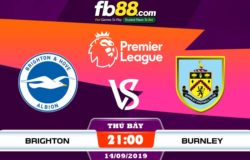 fb88-soi kèo Brighton and Hove Albion vs Burnley