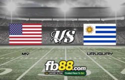 fb88-soi kèo Mỹ vs Uruguay