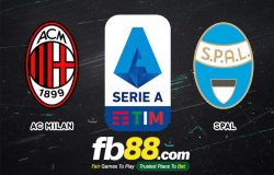 fb88-soi kèo AC Milan vs Spal