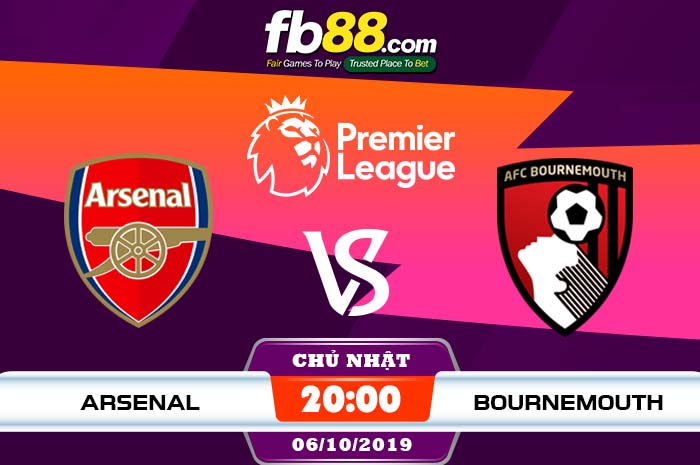 fb88-soi kèo Arsenal vs Bournemouth