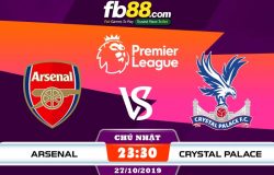 fb88-soi kèo Arsenal vs Crystal Palace