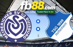fb88-soi kèo MSV Duisburg vs TSG Hoffenheim