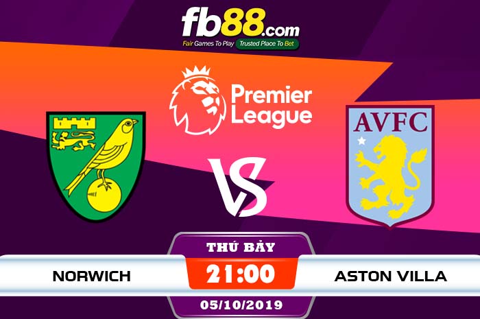 fb88-soi kèo Norwich vs Aston Villa