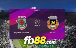 fb88-soi kèo Pacos Ferreira vs Rio Ave