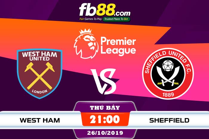 fb88-soi kèo West Ham United vs Sheffield United