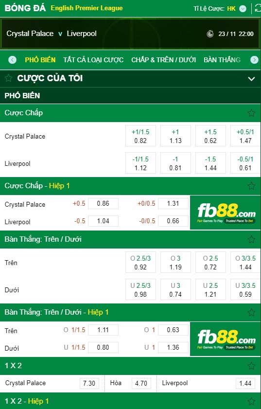 fb88-kèo nhà cái Crystal Palace vs Liverpool