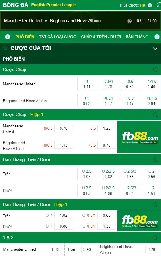 fb88-kèo nhà cái Manchester United vs Brighton