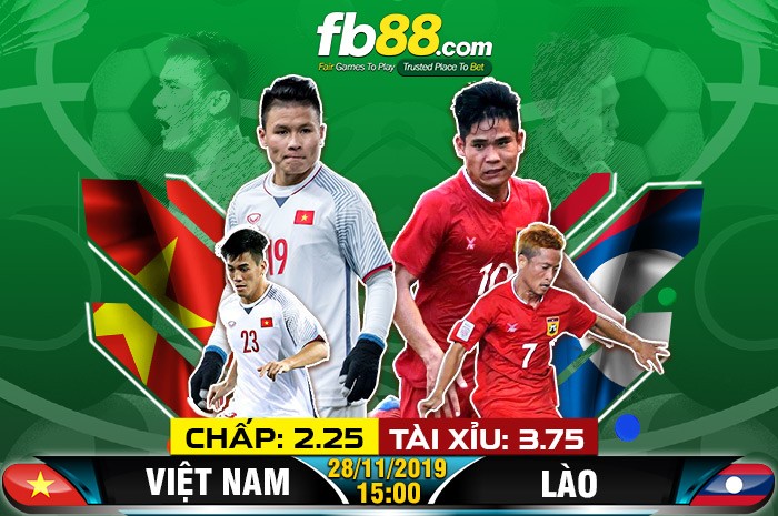 fb88-Nhận định soi kèo Việt Nam vs Lào sea games 2019