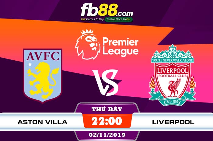 fb88-soi kèo Aston Villa vs Liverpool