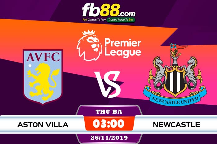 fb88-soi kèo Aston Villa vs Newcastle United
