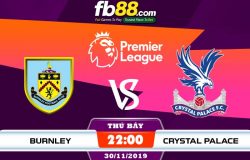 fb88-soi kèo Burnley vs Crystal Palace