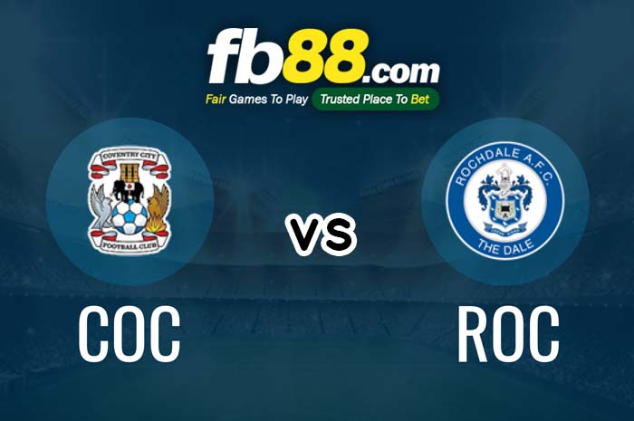 fb88-soi kèo Coventry City vs Rochdale AFC