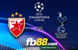 fb88-soi kèo FK Crvena Zvezda vs Tottenham Hotspur