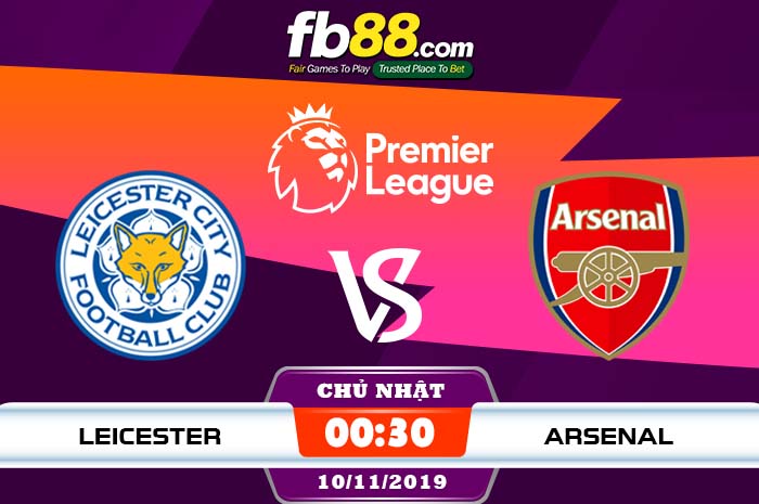 fb88-soi kèo Leicester City vs Arsenal