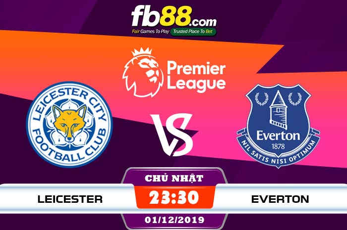fb88-soi kèo Leicester City vs Everton