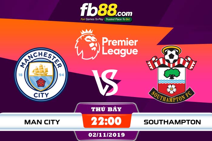fb88-soi kèo Manchester City vs Southampton