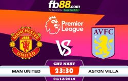 fb88-soi kèo Manchester United vs Aston Villa