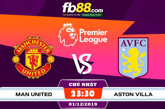 fb88-soi kèo Manchester United vs Aston Villa