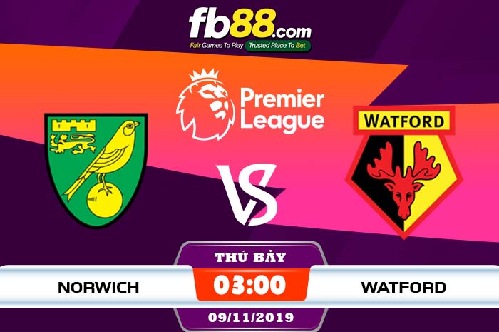 fb88-soi kèo Norwich City vs Watford