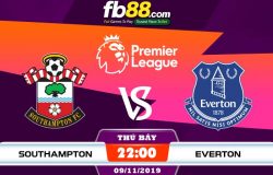 fb88-soi kèo Southampton vs Everton